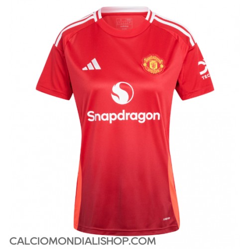 Maglie da calcio Manchester United Prima Maglia Femminile 2024-25 Manica Corta